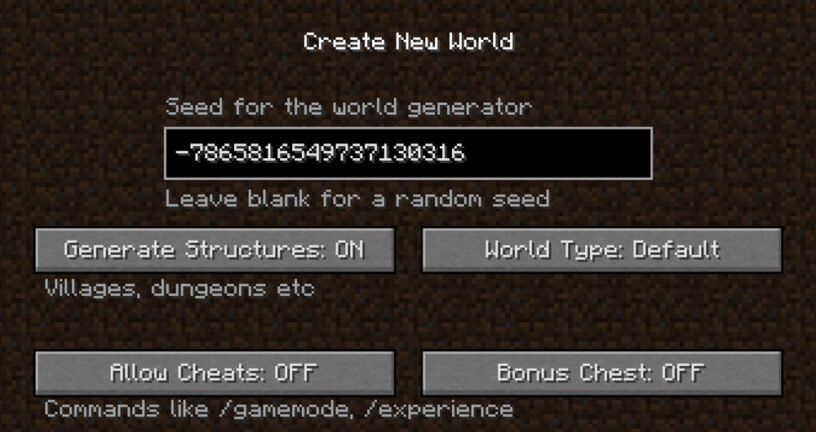 minecraft awesome seeds for mac